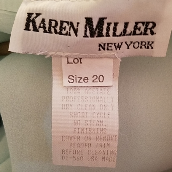 Beautiful two-piece Karen Miller dress set - Picture 7 of 8